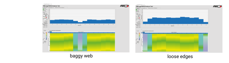 What is a tesion profile created with the FMS-segFORCE?